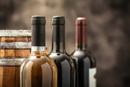 wine bottles