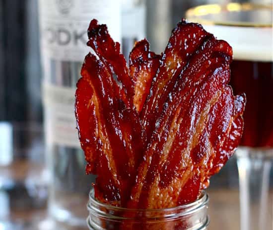 3 Slices of Caramelized Pepper Bacon