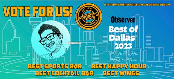 Downtown Dallas Bar - Frankie's Downtown