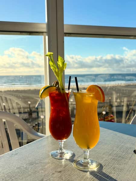 bloody mary and mimosa