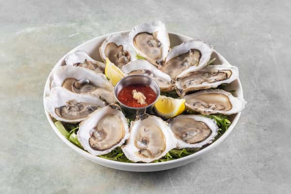 raw oysters