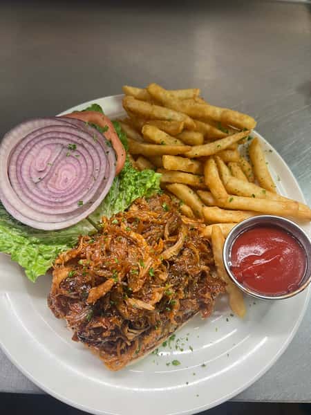 Pulled BBQ Pork Sandwich