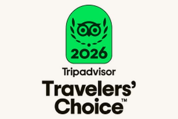Tripadvisor Travelers Choice Award 2026
