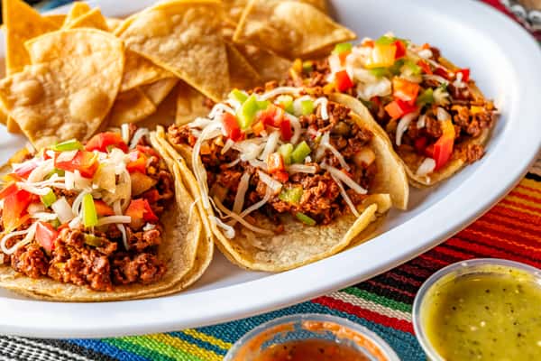 Soy Chorizo Taco 4"