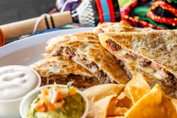Late Night HH $9 Santiago Quesadilla