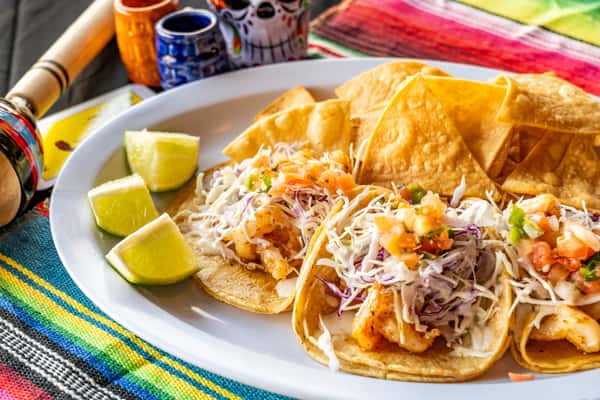 3 Grilled Shrimp Tacos