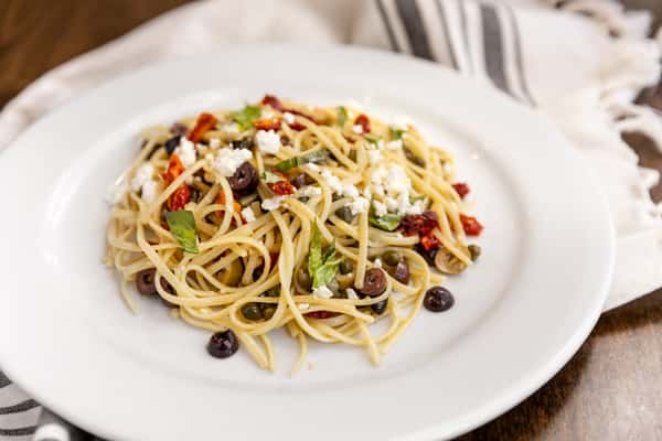 Mediterranean Three Olive Pasta