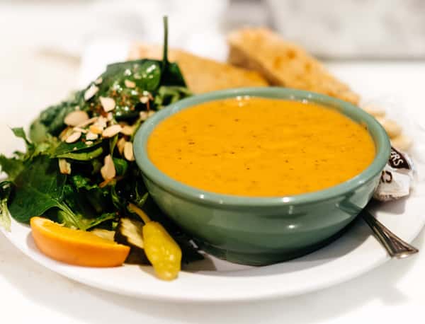 Bowl of Soup and Side
