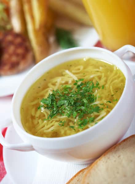 Lemon Orzo Soup