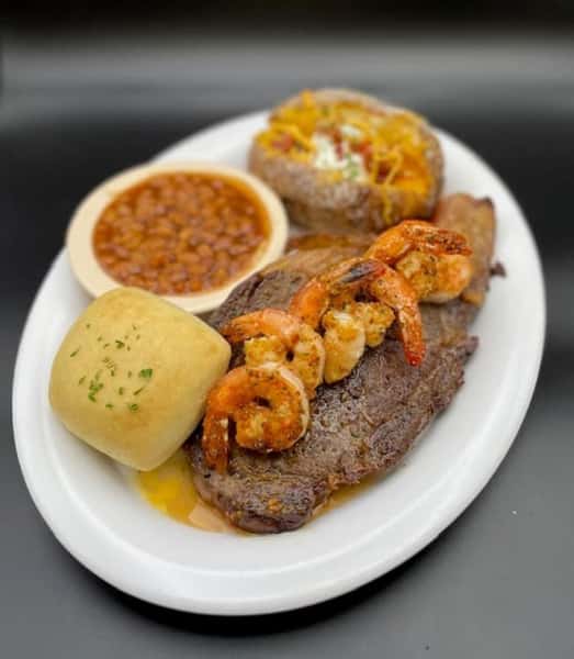 Ribeye and Shrimp Combo