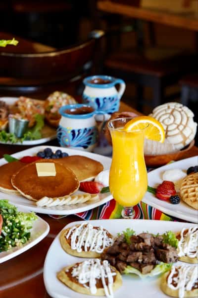 breakfast table