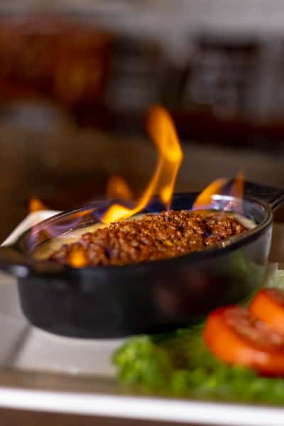 Queso Flameado
