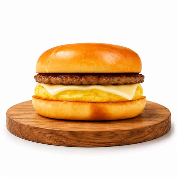 Sausage Egg Cheese Breakfast Sandwich