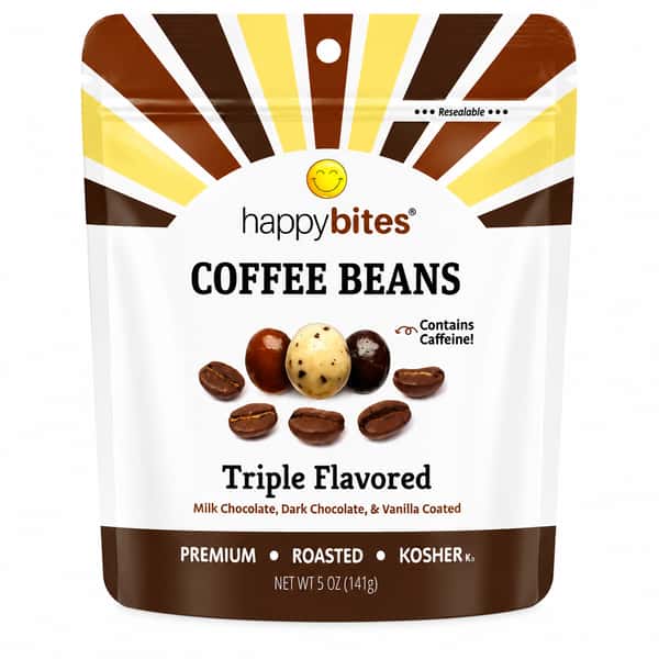 Triple Flavor Covered Coffee Beans