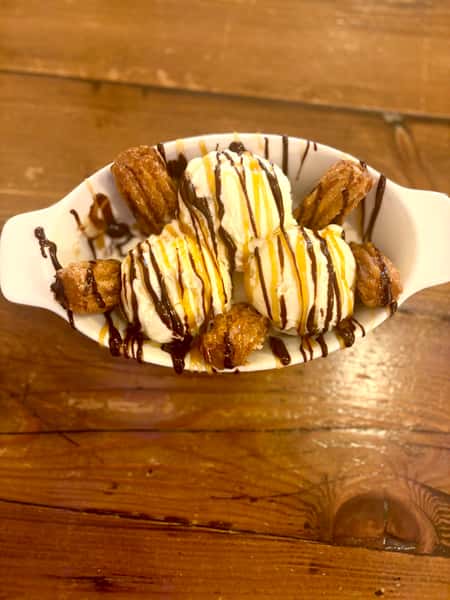 Churros Sundae