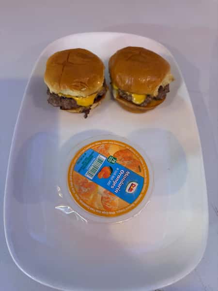 Kids Cheeseburger sliders