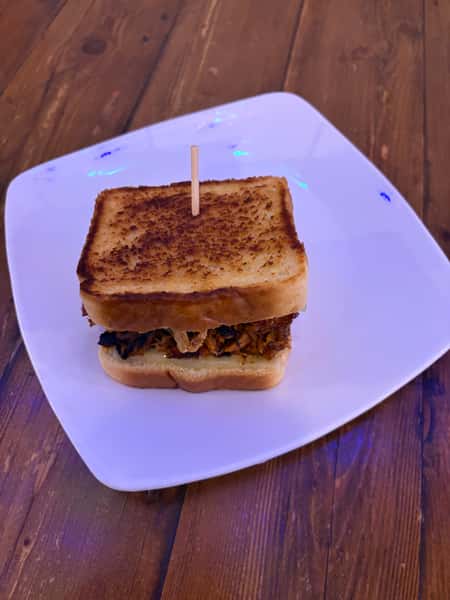 Pulled Pork Grilled Cheese
