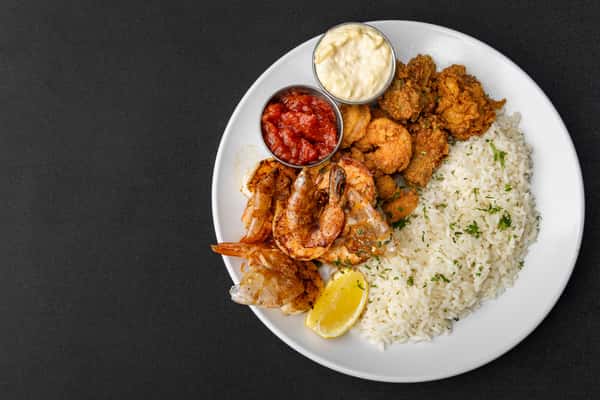 Half Shrimp & Oyster Combo