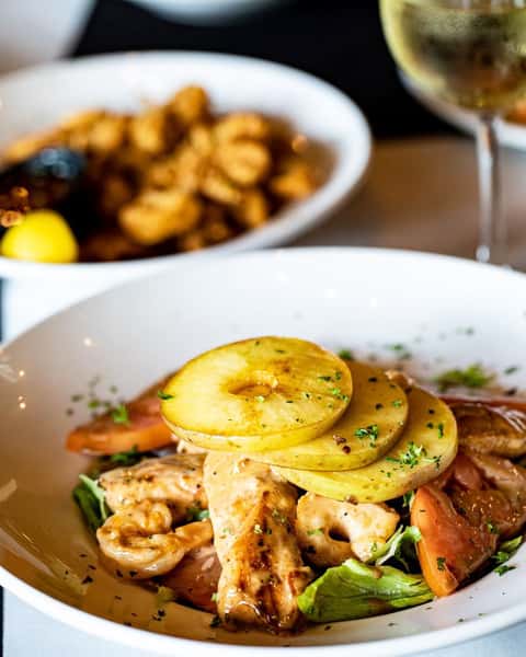 Charlie's Chicken, Shrimp & Apple Salad