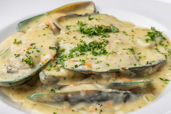 garlic mussels
