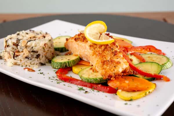 Parmesan Crusted Salmon