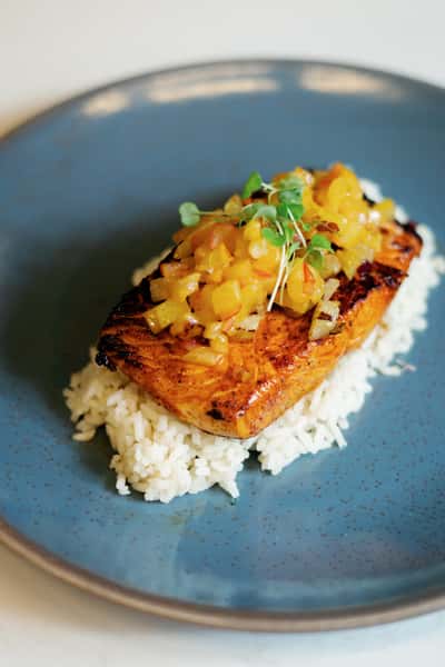 Salmon al Pastor