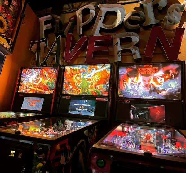 pinball machines