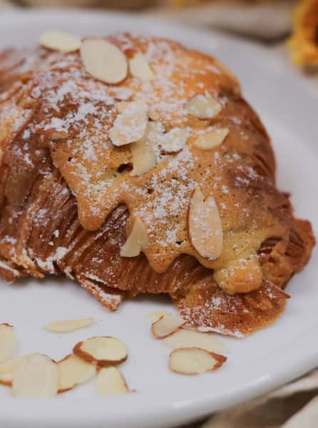 Chocolate almond croissant