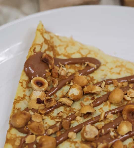 hazelnut crêpe