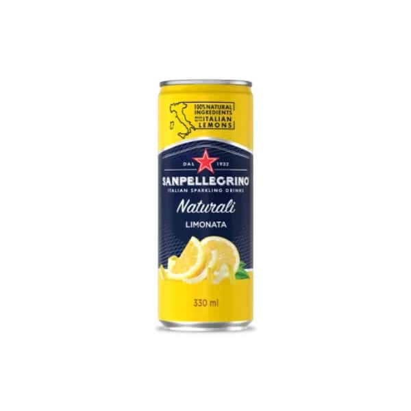 San Pelegrino lemonata can