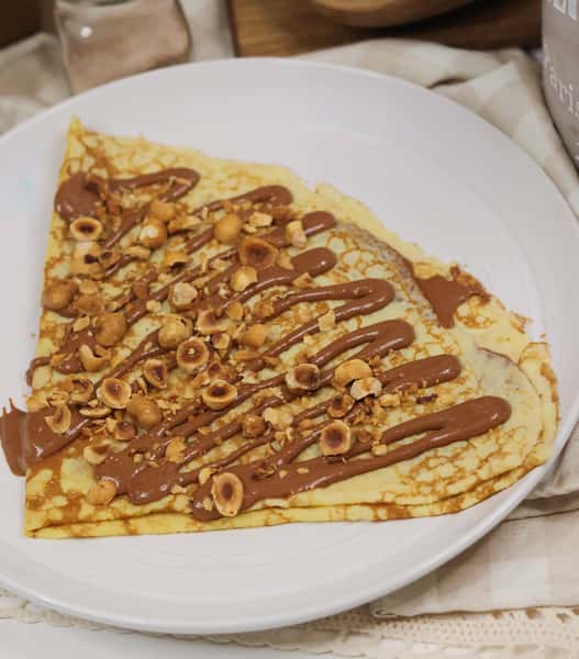 Hazelnut crêpe