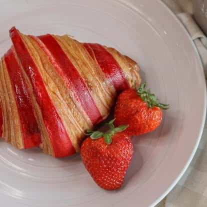 Strawberry Croissant