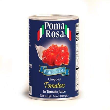 Chopped Tomatoes in Natural Juice Poma Rosa Sarno 14 Oz (400 G)