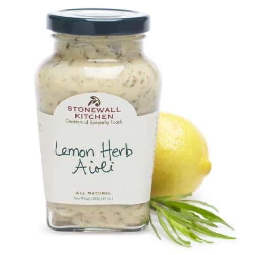 Stonewall Lemon Herb Aioli, 10.25Oz, Sold by at Home
