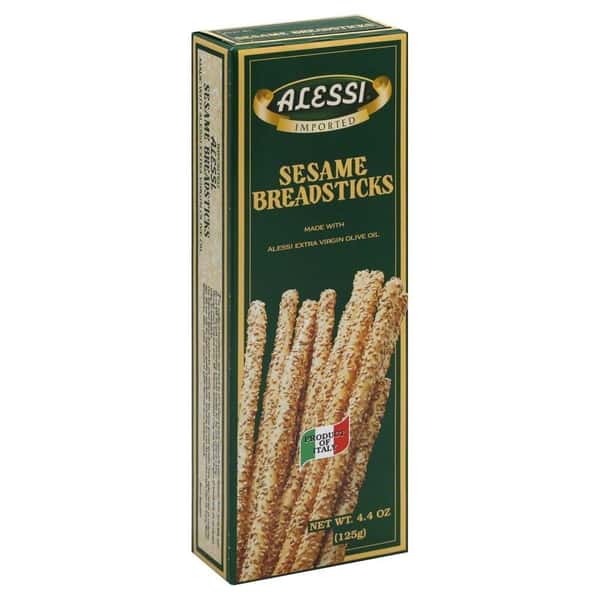 Alessi Breadsticks Non-GMO Sesame 4.4 Oz