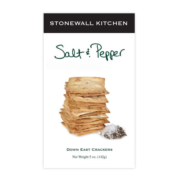 Stonewall Kitchen Salt & Pepper Crackers 606gal