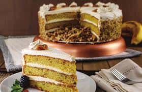 Bananas Foster Cake