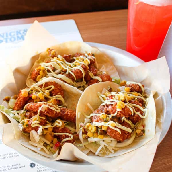 Firecracker Shrimp Tacos