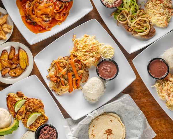 Wide variety of Honduran food