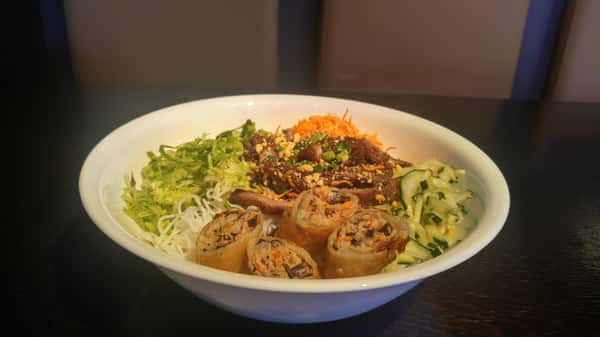🌿 Vegan Vermicelli Bowl Monarch Signature Dishes Monarch 9 Cafe Vietnamese Restaurant in