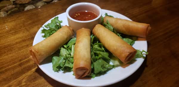 🌿 Vegan Fried Egg Rolls