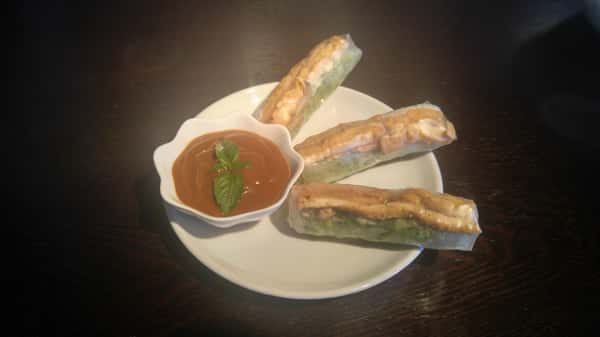 🌿 Vegan Fresh Spring Rolls