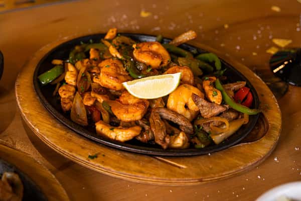Steak fajitas