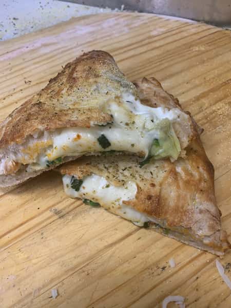Spinach Artichoke Calzone