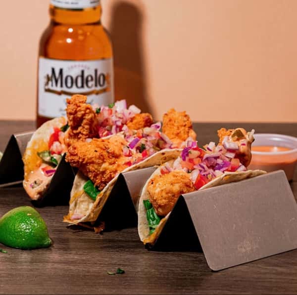 CRISPY CHICKEN TACOS