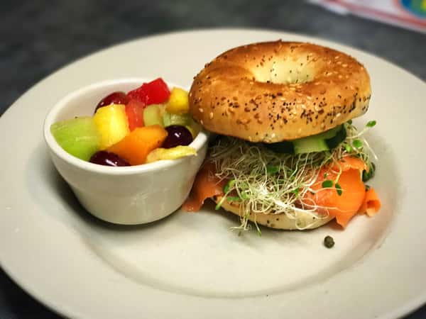 bagel and lox special