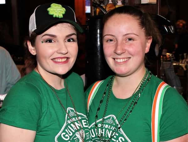 Two females smiling for photo