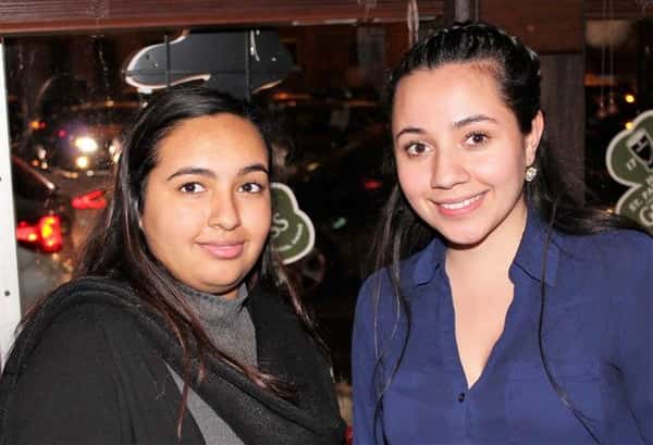 Two friends in photo