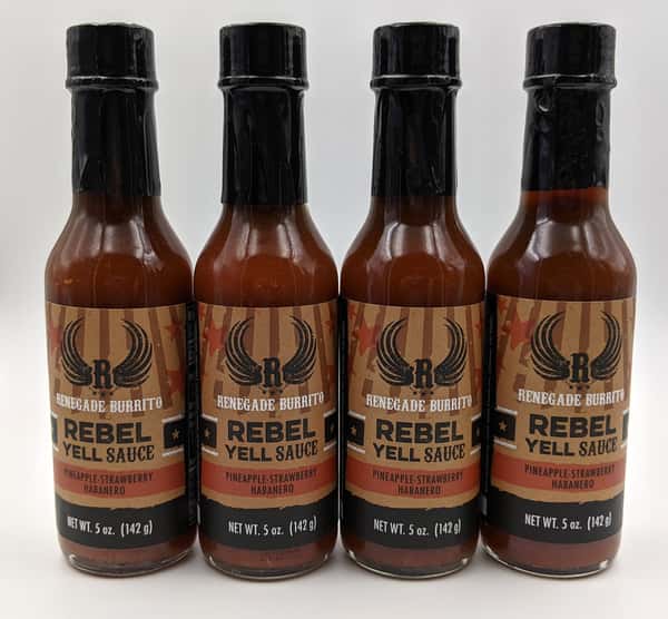 Rebel Yell Strawberry Habanero Bottle