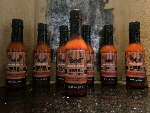 Rebel Yell Strawberry Habanero Bottle